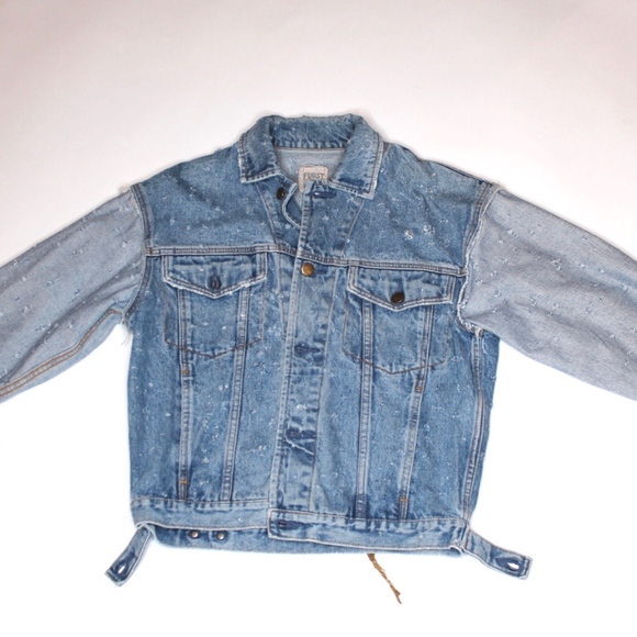 Mudcloth Denim Jacket - Picture 4 of 5